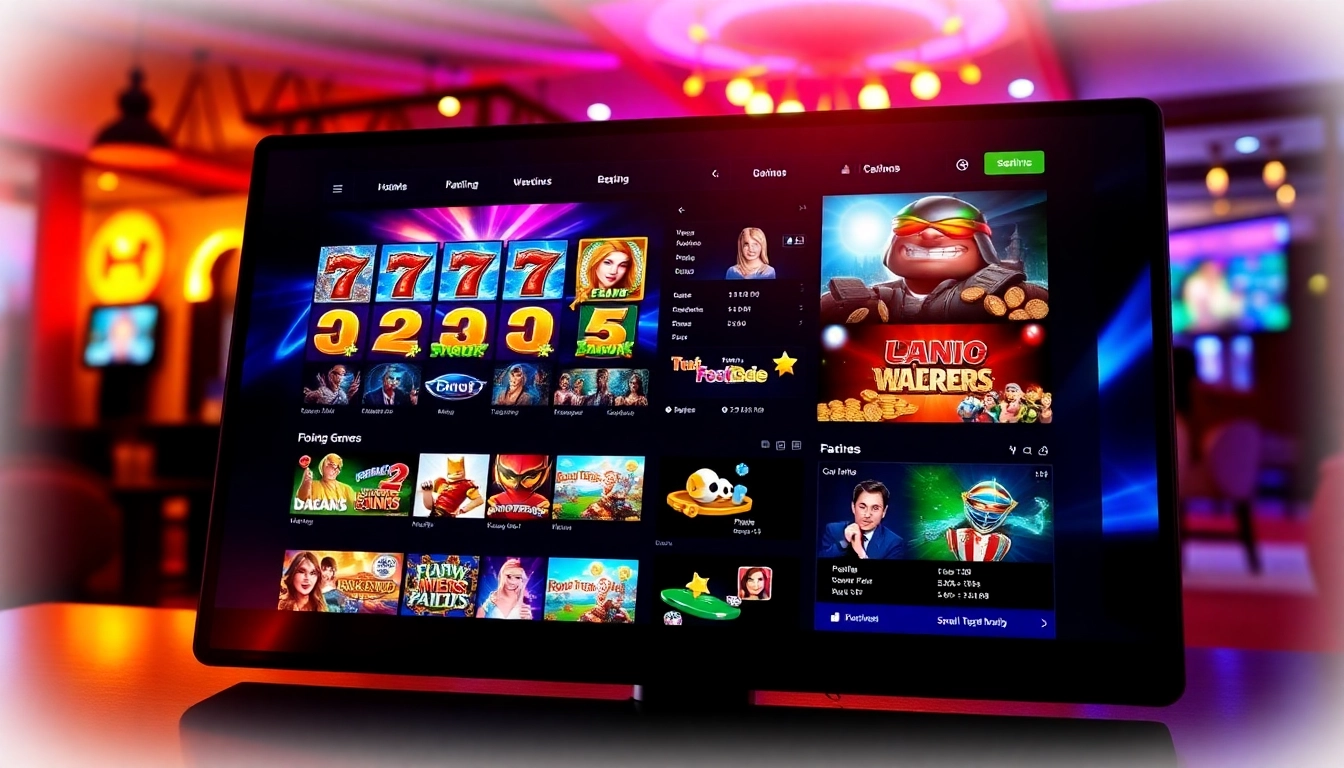 Engaging image of the ck4444 com app interface with diverse casino games, highlighting seamless navigation and modern graphics for online betting enthusiasts.