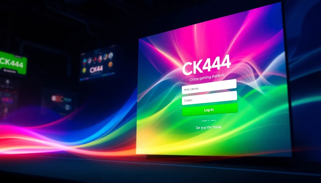 Effortless ck444 login process on the secure and user-friendly platform, with clear prompts and vibrant visuals aiding new users in accessing top casino games smoothly, ensuring safety and speed.