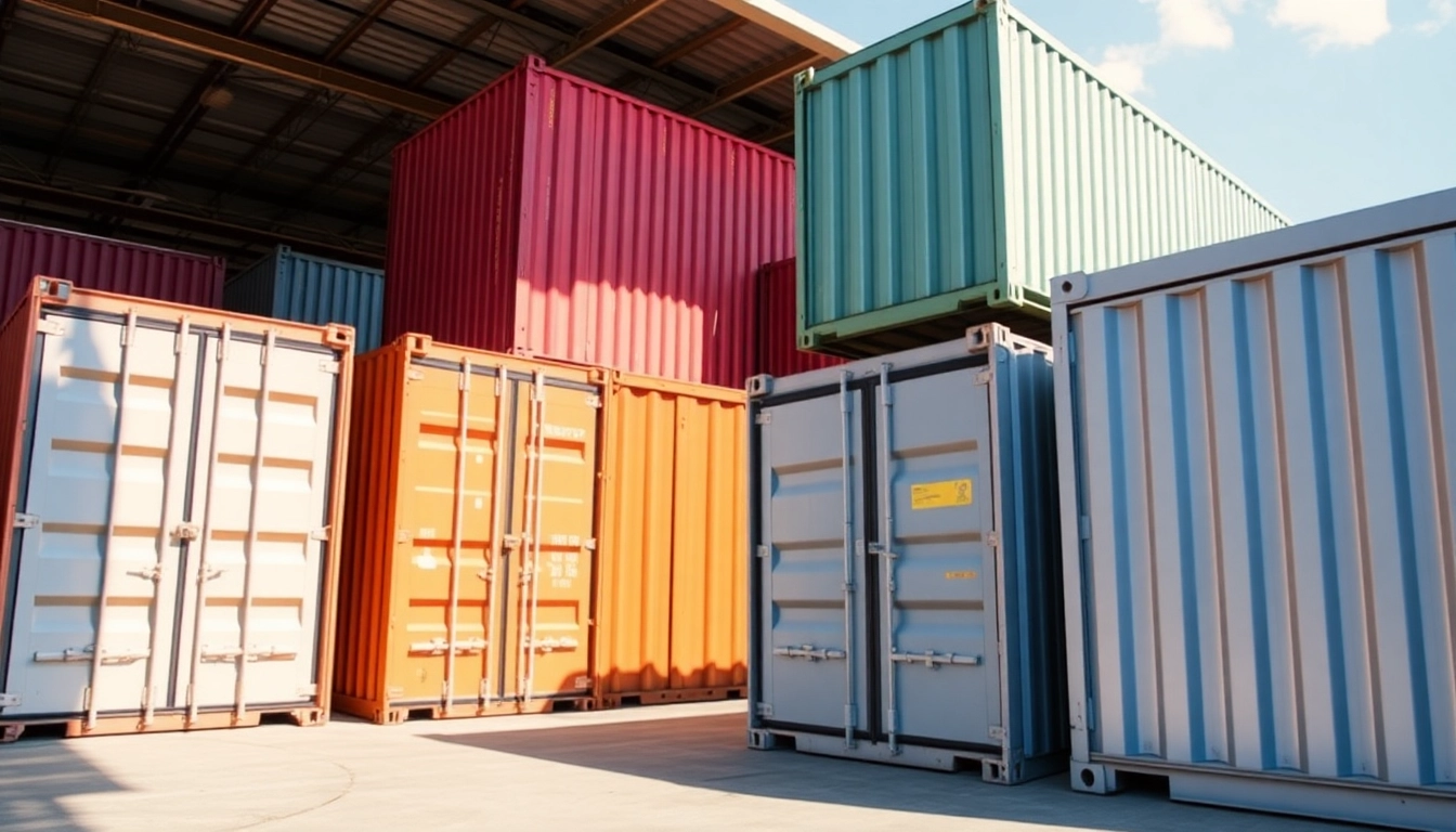 Seamless container rental services featuring secure shipping and storage units for diverse needs across the UK.