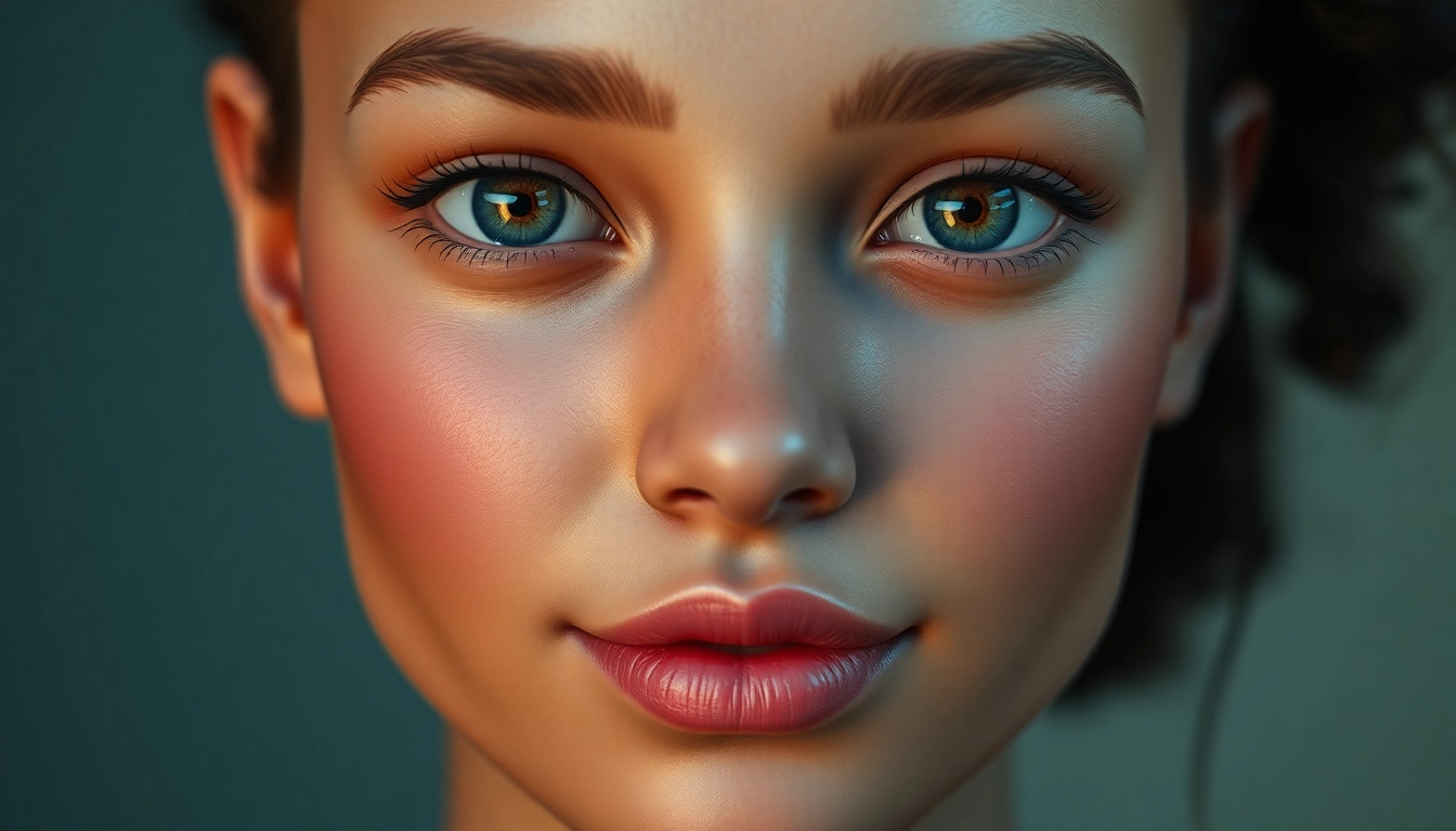 Illustration of a detailed nsfw ai generator creating hyper-realistic adult digital artwork with intricate textures and expressive visuals.