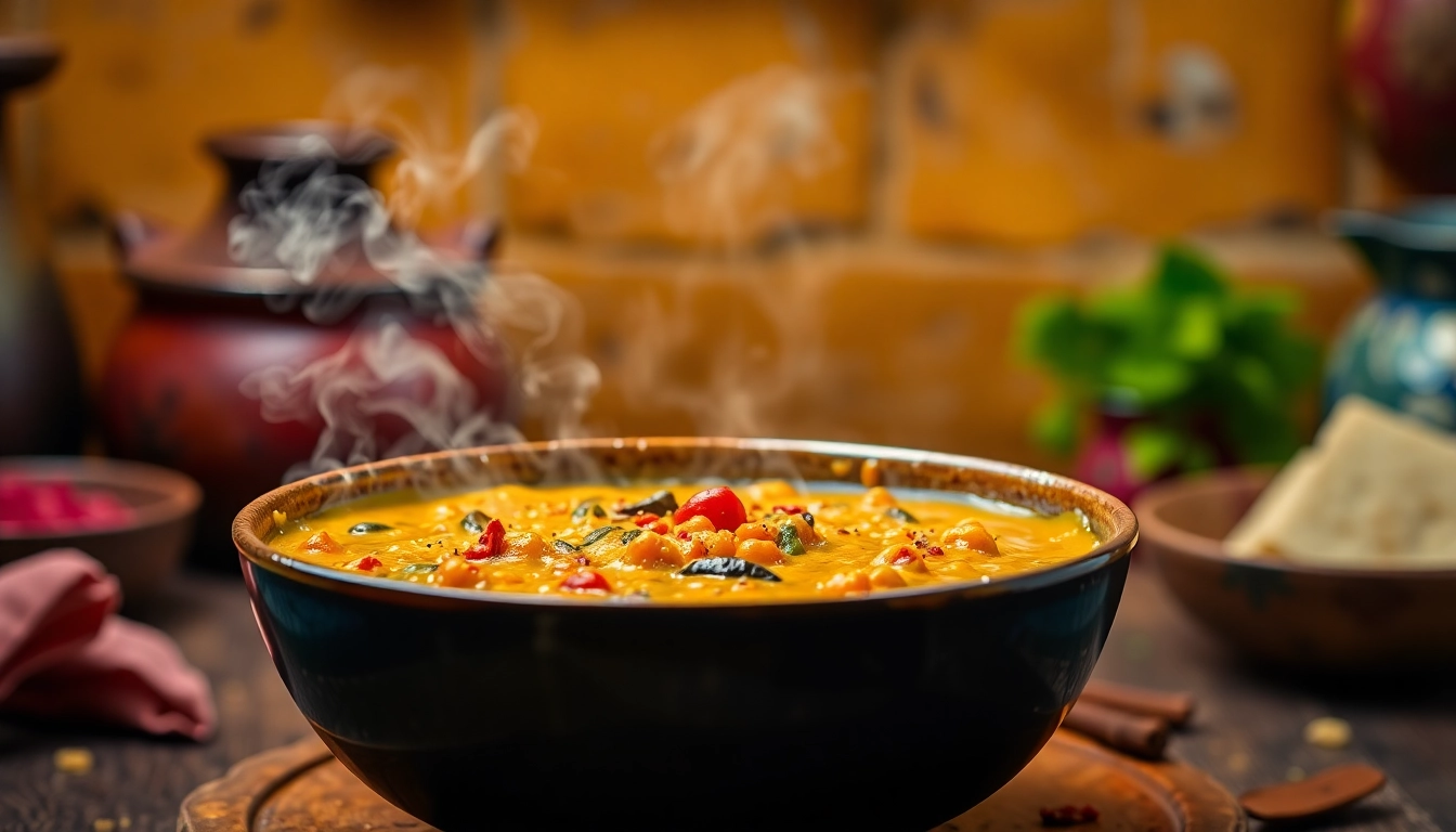Ready to Eat Dal Makhni served in a bowl with spices, fresh herbs, and steaming hot for