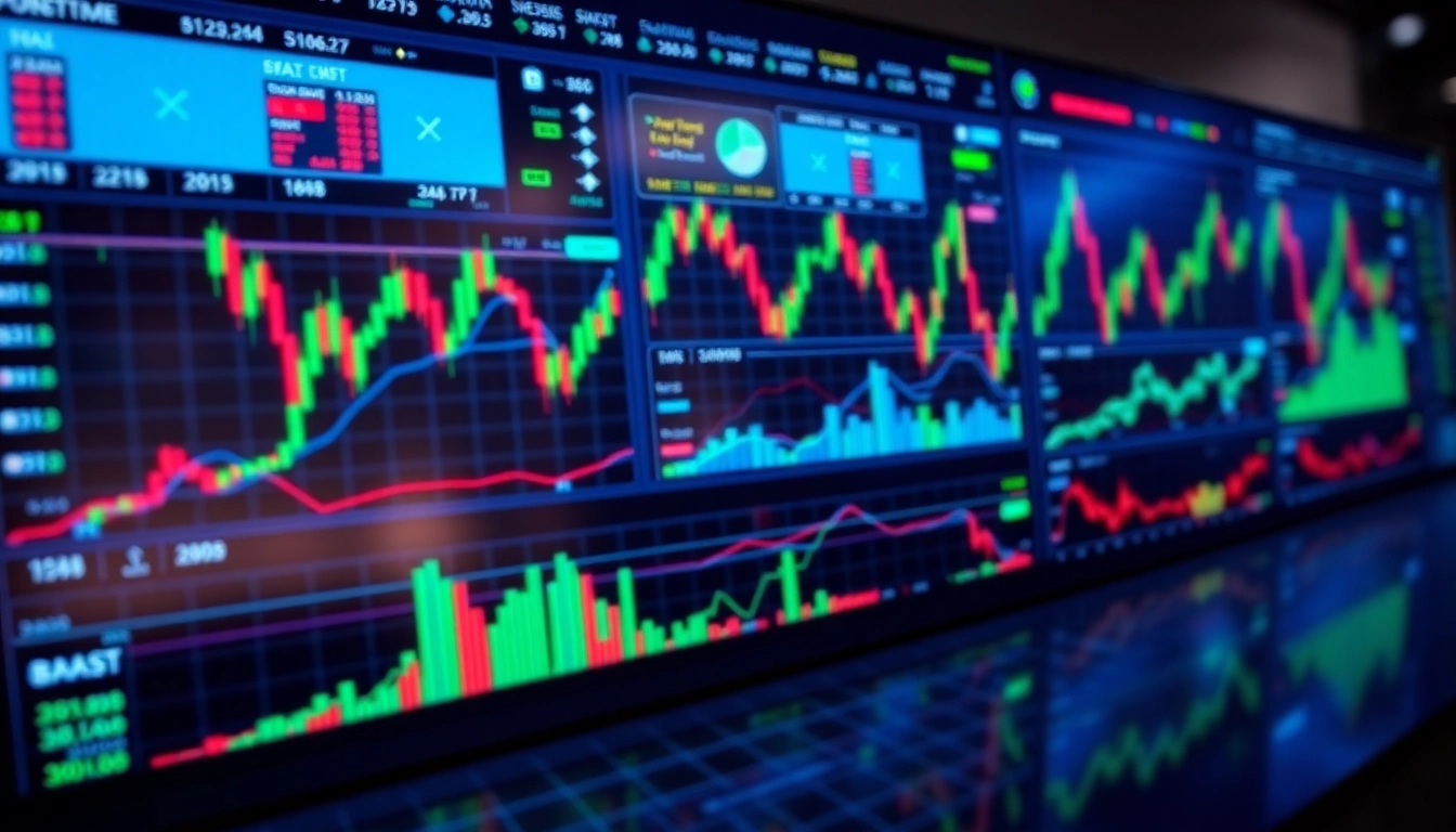 Trading view platform showcasing real-time charts and market analysis for traders and investors